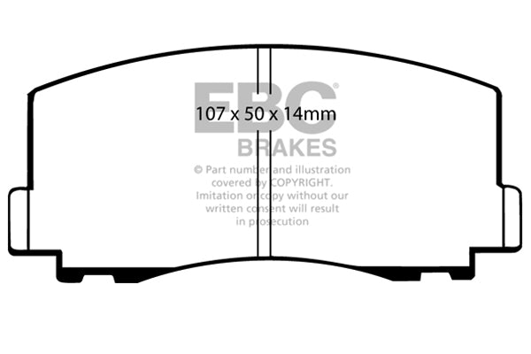 EBC Ultimax Front Brake Pads - DP460