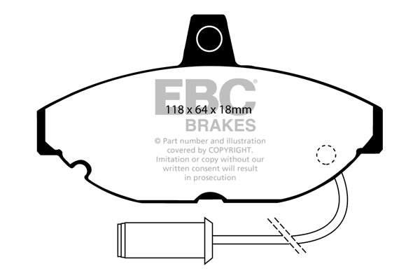 EBC Ultimax Front Brake Pads - DP467