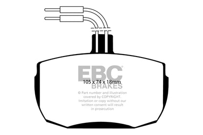 EBC Ultimax Front Brake Pads - DP472