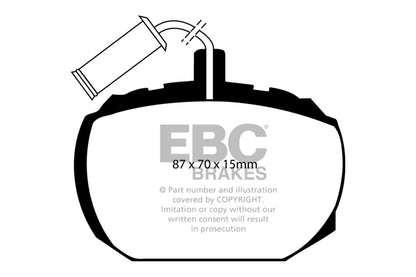 EBC Ultimax Front Brake Pads - DP474