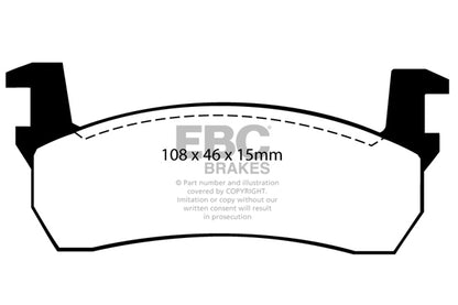 EBC Ultimax Front Brake Pads - DP484
