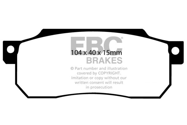 EBC Ultimax Front Brake Pads - DP529
