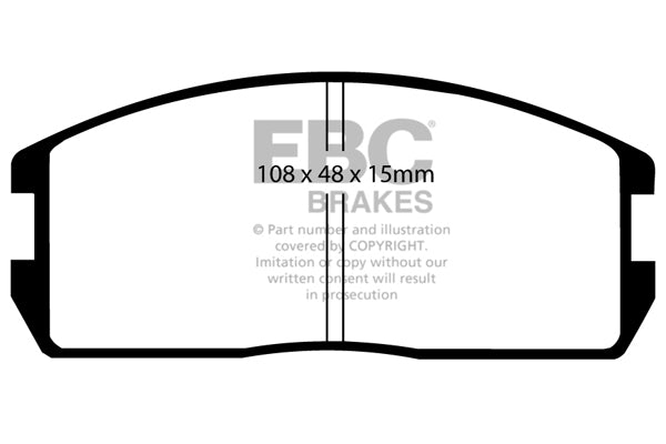EBC Ultimax Front Brake Pads - DP537