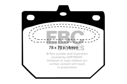 EBC Ultimax Front Brake Pads - DP562