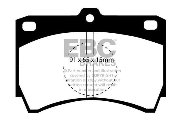 EBC Ultimax Front Brake Pads - DP607