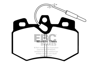 EBC Yellowstuff Front Brake Pads - DP4626R