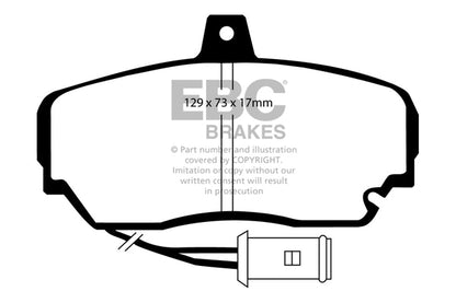 EBC Greenstuff Front Brake Pads - DP2630