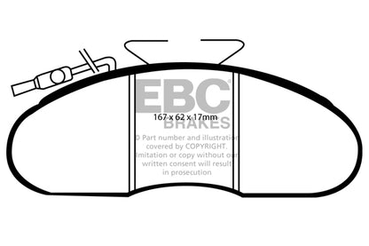 EBC Ultimax Front Brake Pads - DP633/3