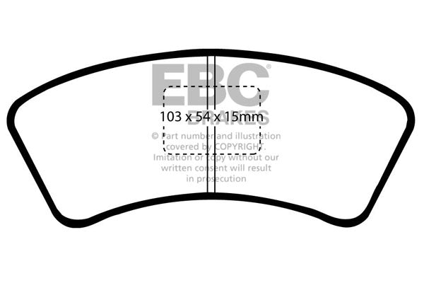 EBC Ultimax Front Brake Pads - DP640