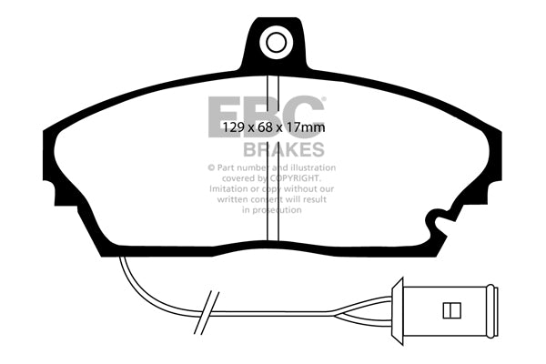 EBC Ultimax Front Brake Pads - DP643