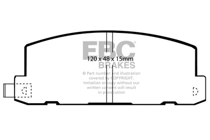 EBC Ultimax Front Brake Pads - DP649