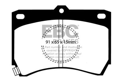 EBC Ultimax Front Brake Pads - DP655
