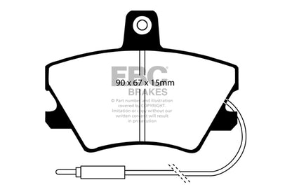 EBC Ultimax Front Brake Pads - DP668