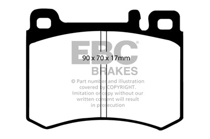 EBC Ultimax Front Brake Pads - DP681