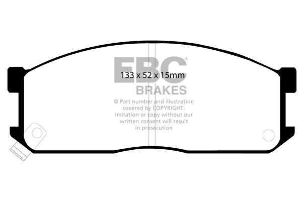 EBC Ultimax Front Brake Pads - DP683