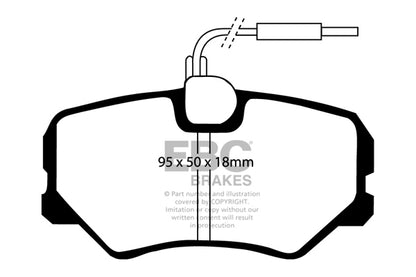 EBC Greenstuff Front Brake Pads - DP2687