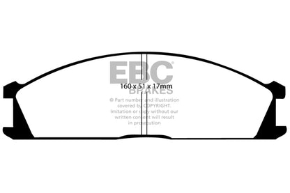 EBC Greenstuff Front Brake Pads - DP2691