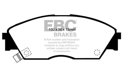 EBC Yellowstuff Front Brake Pads - DP4706R