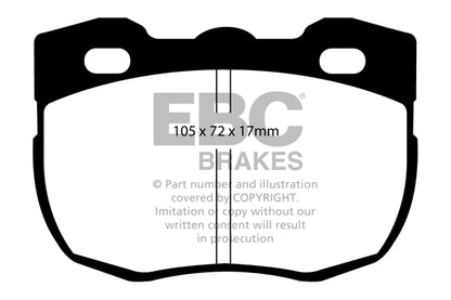 EBC Ultimax Front Brake Pads - DP713