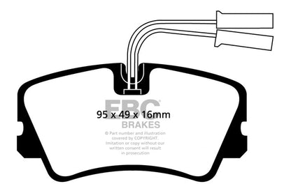 EBC Ultimax Front Brake Pads - DP717