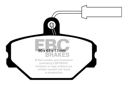 EBC Ultimax Front Brake Pads - DP718