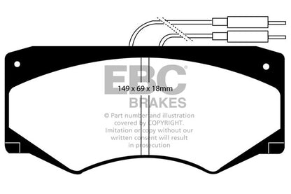 EBC Ultimax Front Brake Pads - DP720