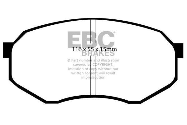 EBC Ultimax Front Brake Pads - DP730