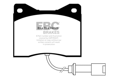 EBC Greenstuff Front Brake Pads - DP2753