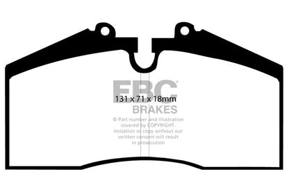 EBC Greenstuff Front Brake Pads - DP2767