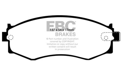 EBC Ultimax Front Brake Pads - DP792