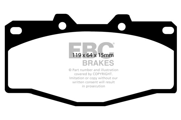 EBC Ultimax Front Brake Pads - DP797