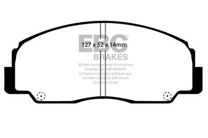 EBC Ultimax Front Brake Pads - DP799
