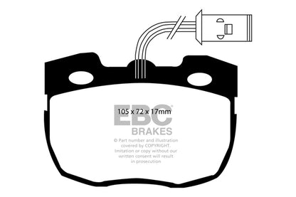 EBC Greenstuff Front Brake Pads - DP6814