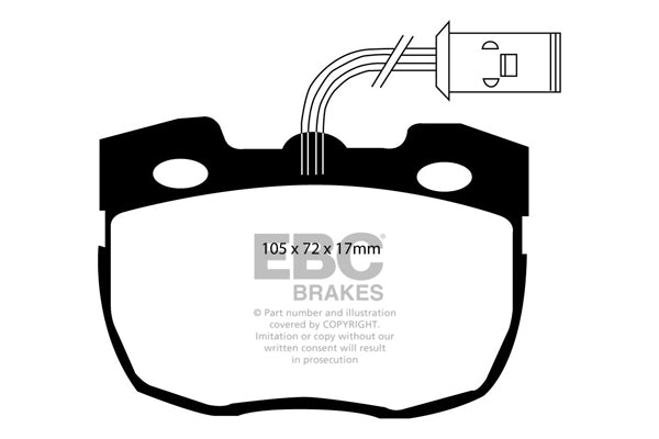 EBC Ultimax Front Brake Pads - DP814
