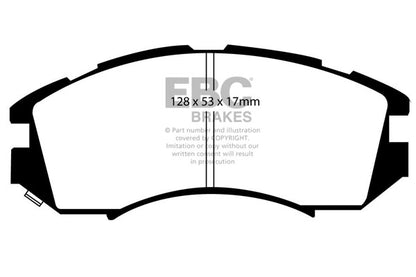 EBC Greenstuff Front Brake Pads - DP2819