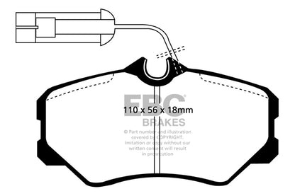 EBC Ultimax Front Brake Pads - DP820