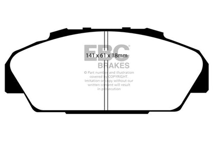 EBC Ultimax Front Brake Pads - DP831