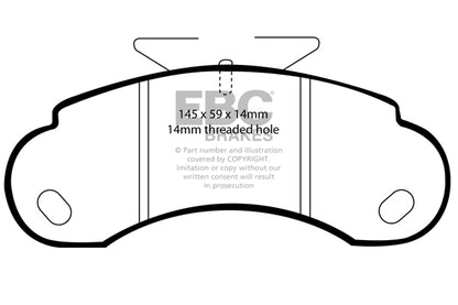 EBC Ultimax Front Brake Pads - DP832