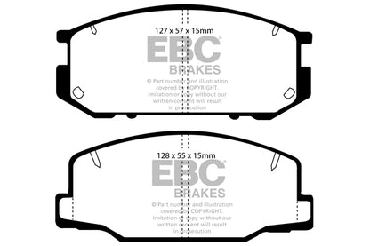 EBC Ultimax Front Brake Pads - DP877