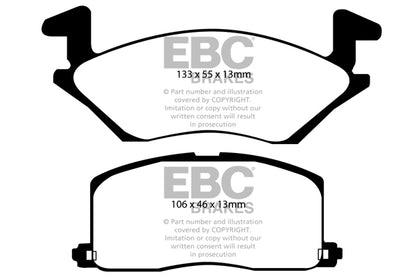 EBC Ultimax Front Brake Pads - DP879