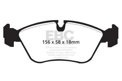 EBC Yellowstuff Front Brake Pads - DP4880R
