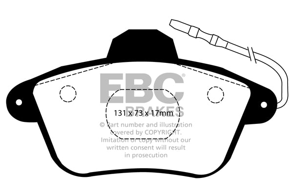 EBC Ultimax Front Brake Pads - DP882/2