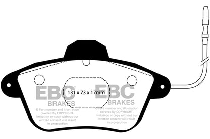 EBC Ultimax Front Brake Pads - DP882
