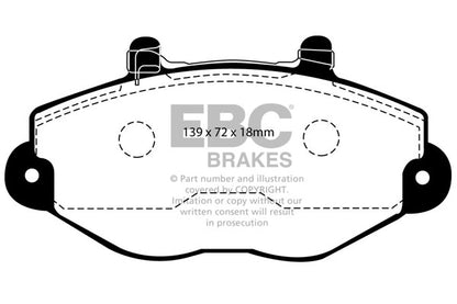 EBC Ultimax Front Brake Pads - DP920/2