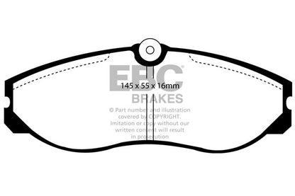 EBC Greenstuff Front Brake Pads - DP6947
