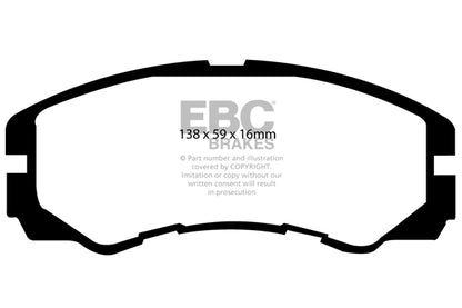 EBC Greenstuff Front Brake Pads - DP6973
