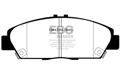 EBC Greenstuff Front Brake Pads - DP2975