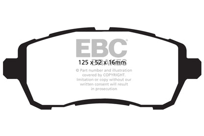 EBC Ultimax Front Brake Pads - DPX2002