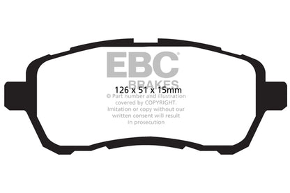 EBC Greenstuff Front Brake Pads - DP22003