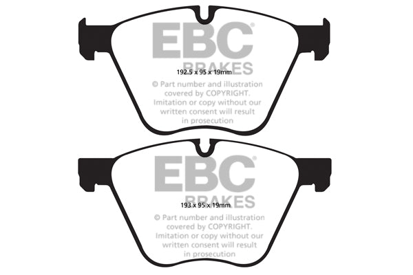EBC Greenstuff Front Brake Pads - DP22007